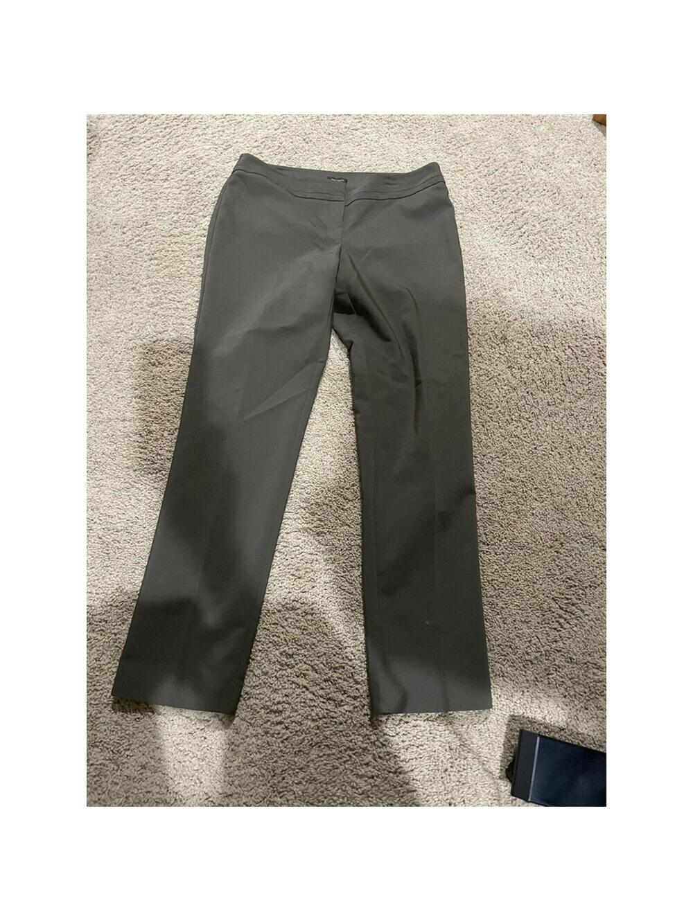 Women's Ann Taylor Khaki green dress pants Modern Size 8